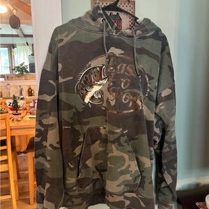 RedHead bass pro Green Camo Hoodie